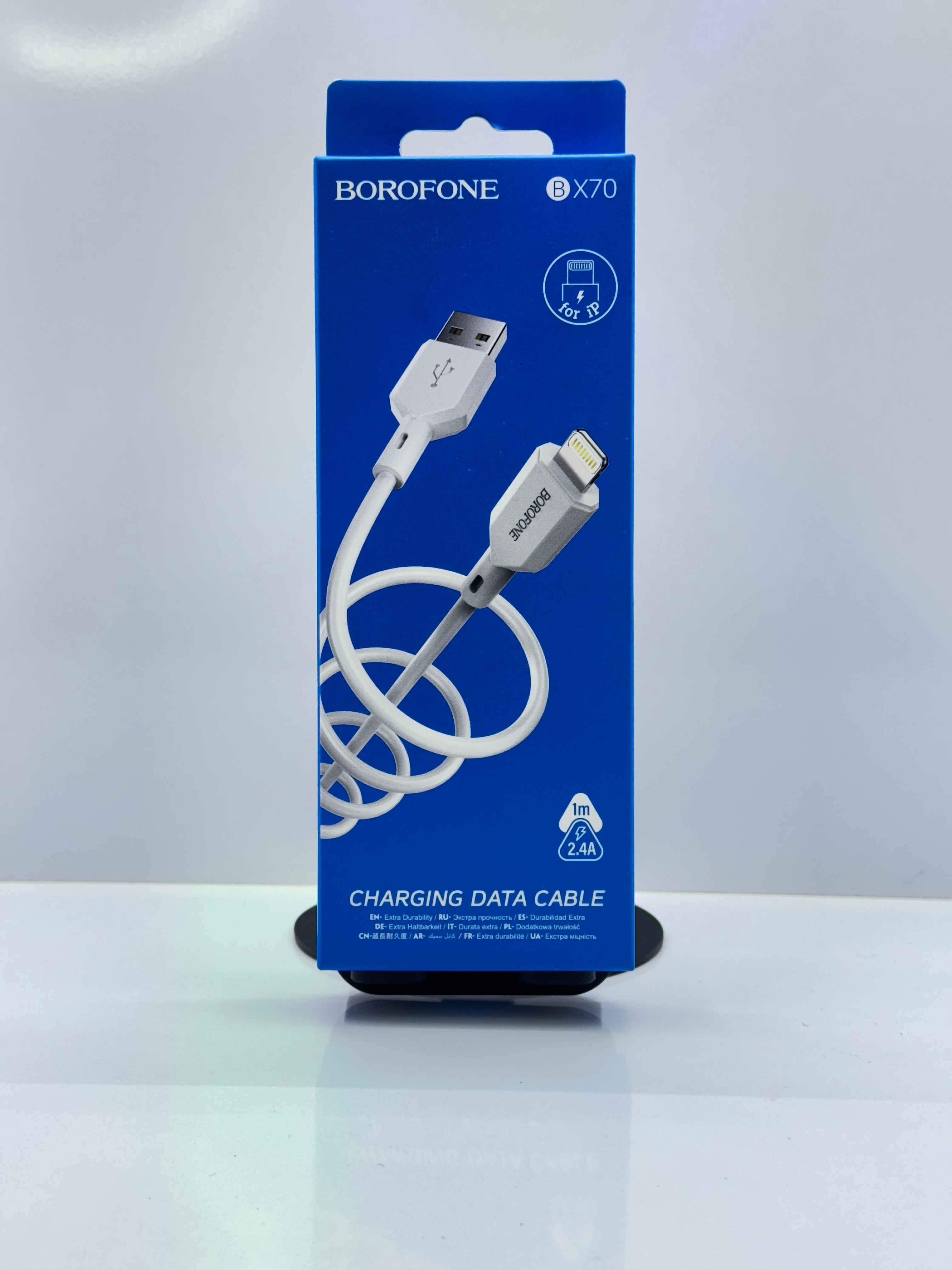 کابل شارژ یو اس بی به لایتنینگ (آیفون)  BX70