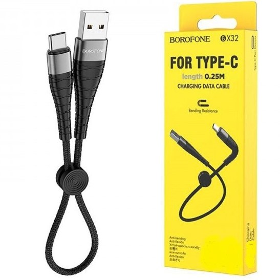 کابل پاوربانک 25 سانتی بروفون BX32 تایپ سی