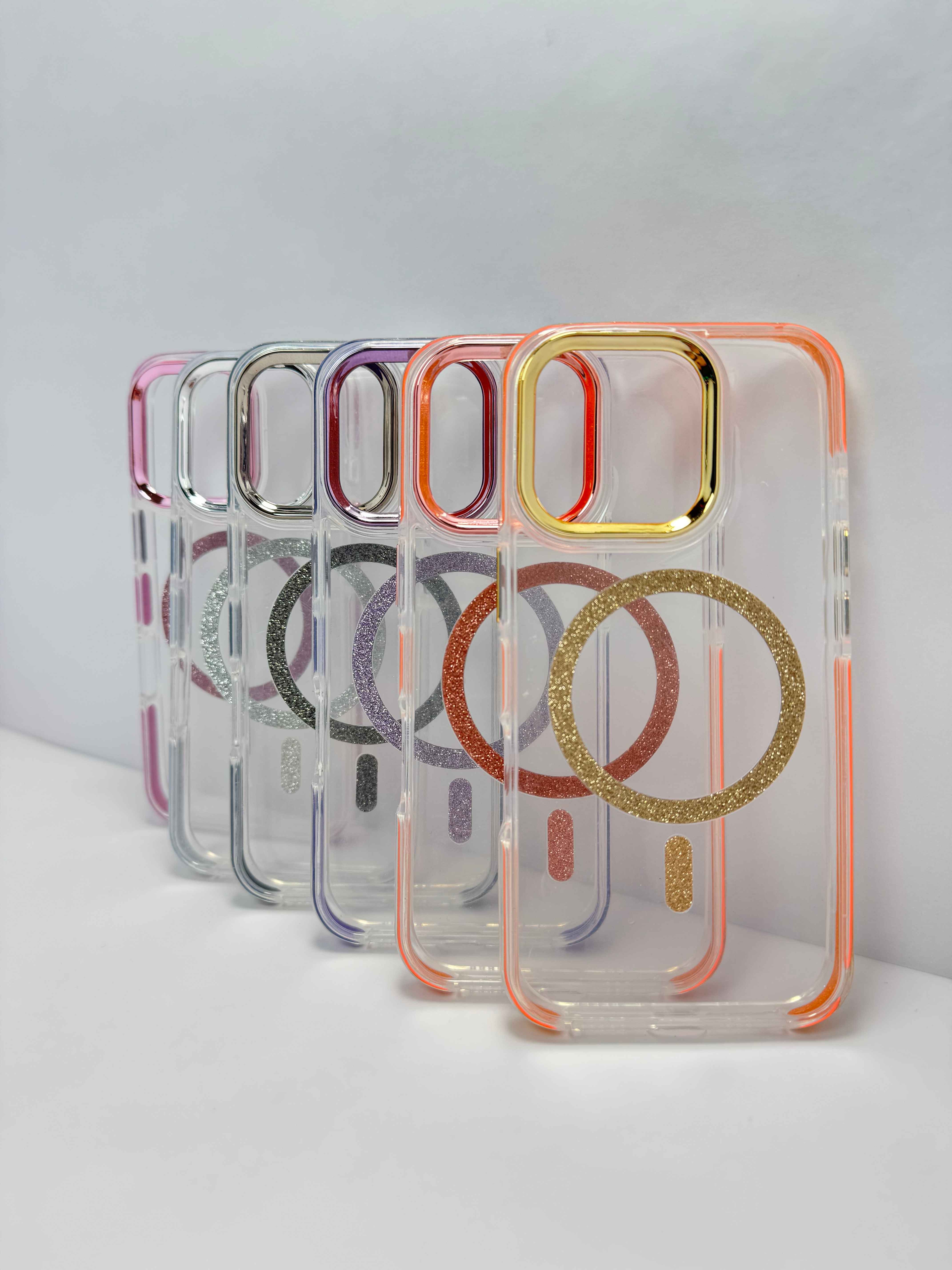 گارد مگ سیف اکلیلی  مدل شاین آیفون  16 پرو