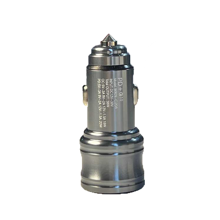 شارژر فندکی خودرو شارژ سریع مدل WKN-C208