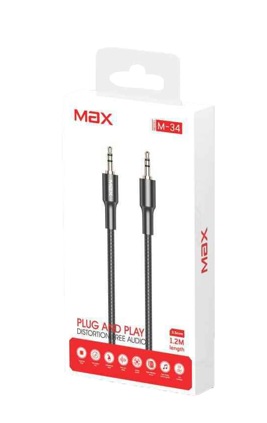 کابل AUX MAX مدل M-34