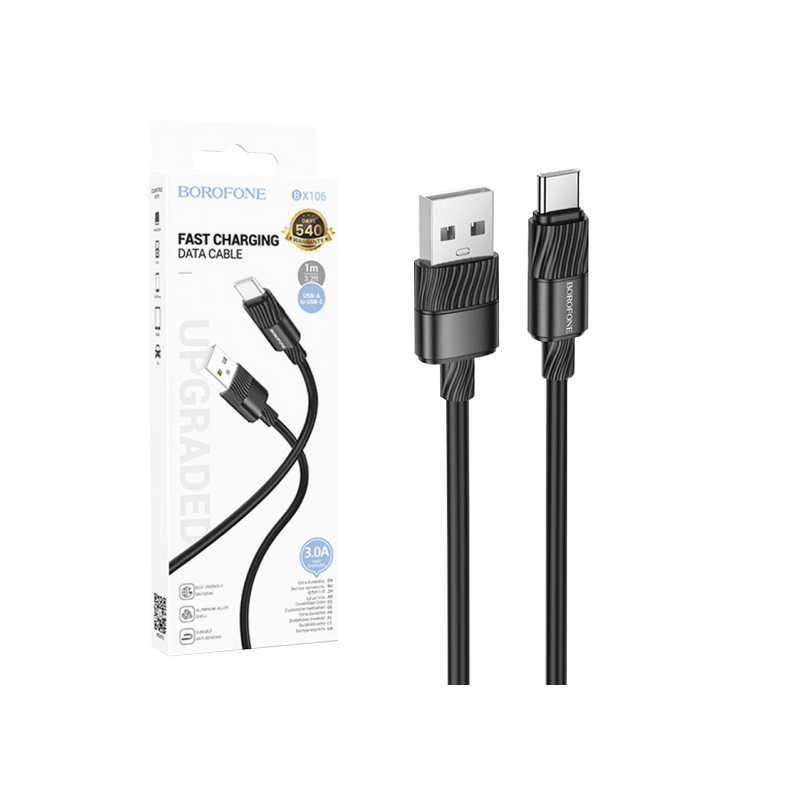 کابل شارژ USB به TYPE-C (تایپ سی) BX106